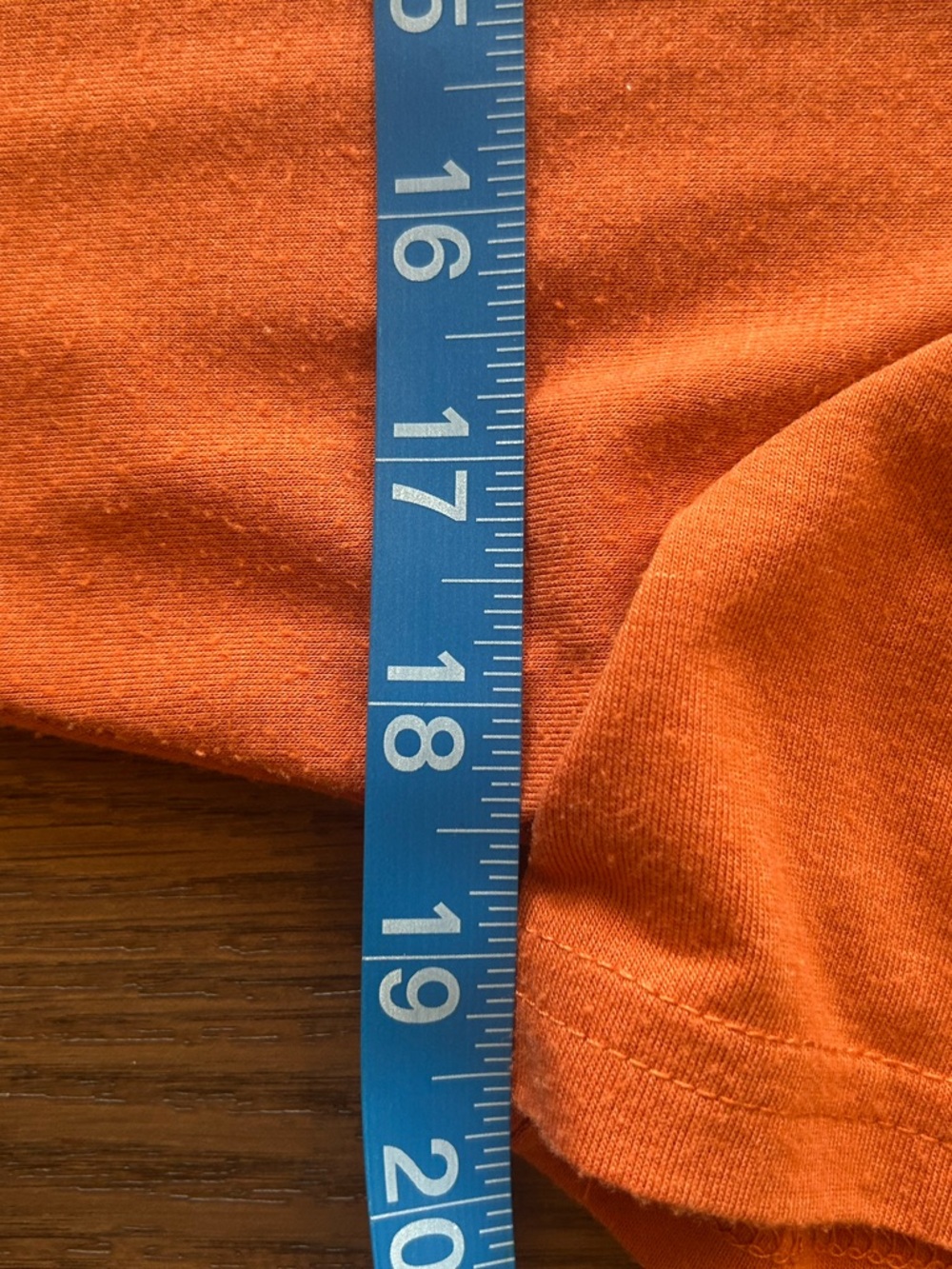 Modest & Stylish Rust Orange Short-Sleeve Midi Dress with Side Buttons Size L - Picture 5 of 6